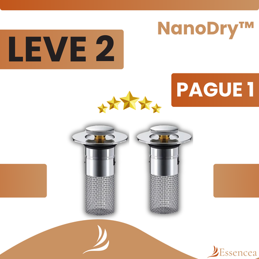LEVE 2 E PAGUE 1 - NanoDry™ -  Filtre, bloqueie e proteja suas pias contra detritos e entupimentos sem esforço