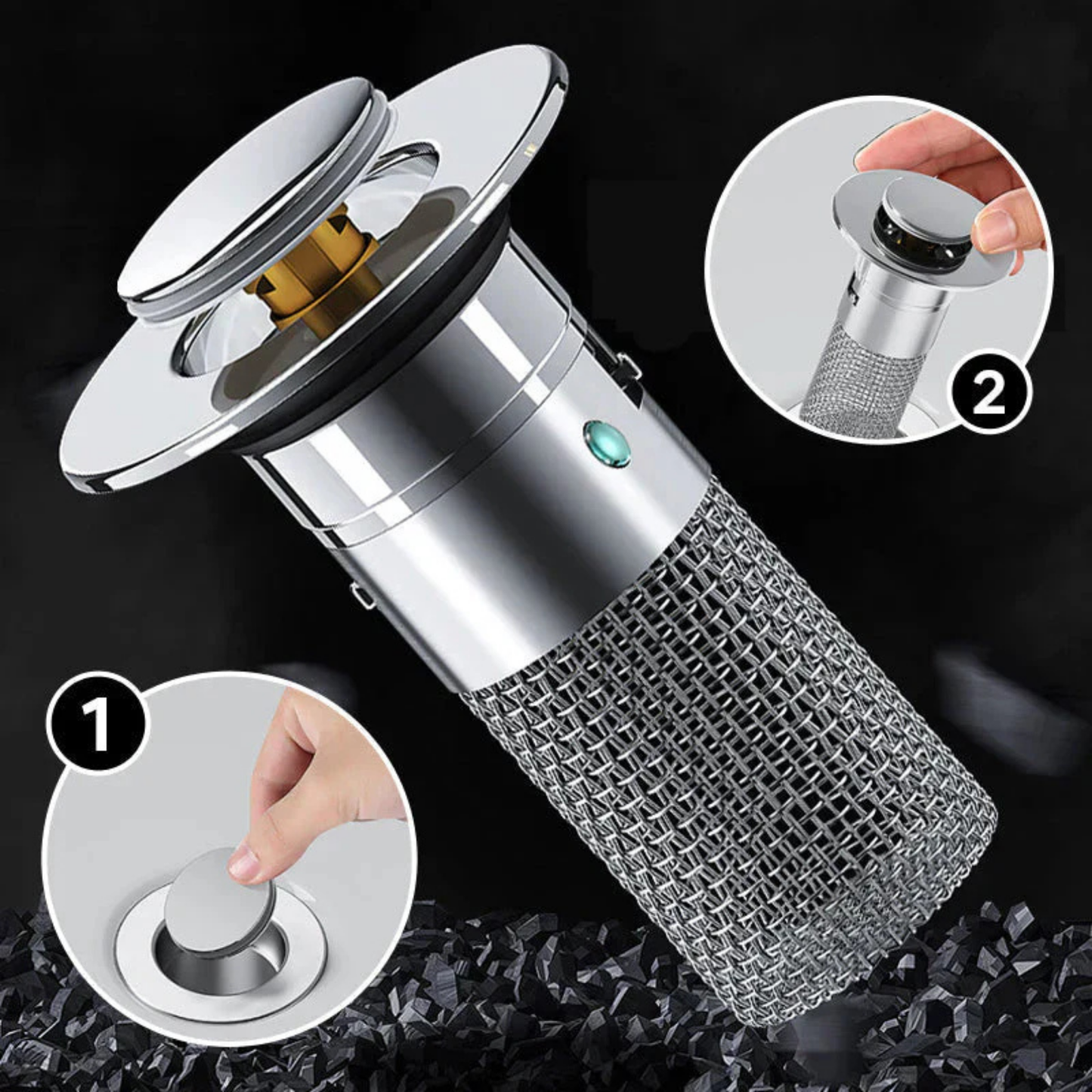 LEVE 2 E PAGUE 1 - NanoDry™ -  Filtre, bloqueie e proteja suas pias contra detritos e entupimentos sem esforço