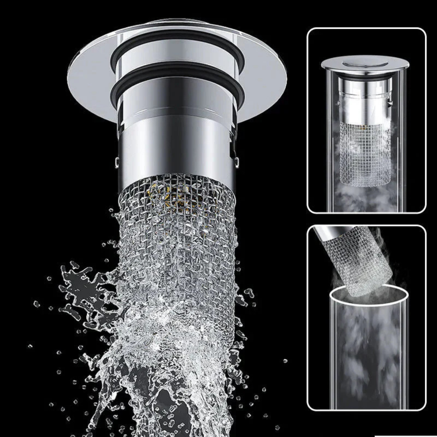 LEVE 2 E PAGUE 1 - NanoDry™ -  Filtre, bloqueie e proteja suas pias contra detritos e entupimentos sem esforço