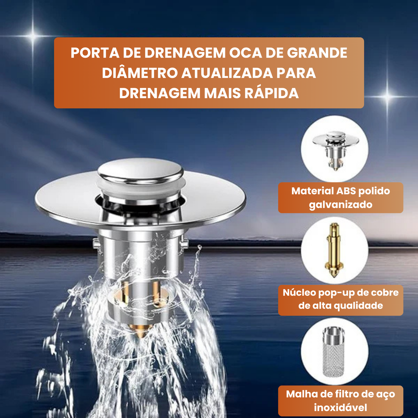 LEVE 2 E PAGUE 1 - NanoDry™ -  Filtre, bloqueie e proteja suas pias contra detritos e entupimentos sem esforço