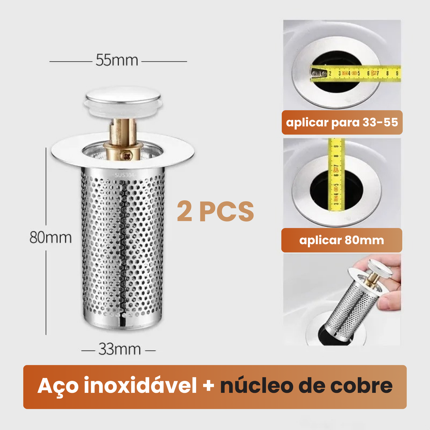 LEVE 2 E PAGUE 1 - NanoDry™ -  Filtre, bloqueie e proteja suas pias contra detritos e entupimentos sem esforço