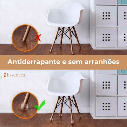 Tampa Para Pernas de Moveis - 16 Unidades - CasaPé®