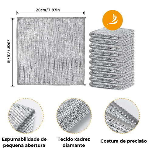 SteelShine™ - A ferramenta de limpeza definitiva para utensílios de cozinha de aço inoxidável e vidro | OFERTA ESPECIAL